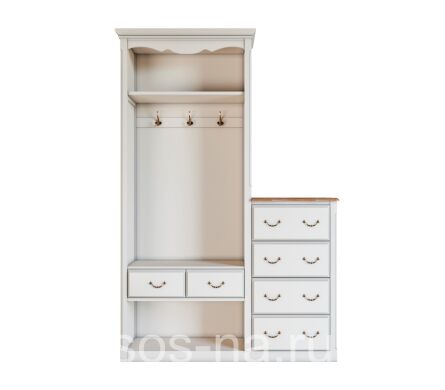 Шкаф-прихожая Леонтина с комодом арт ST9362